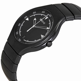 Rado True Active Black Ceramic Day Men's Watch R27677162