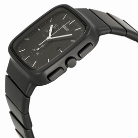 Rado True R5.5 Black Dial Chronograph Ceramic Men's Watch R28886162
