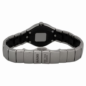 Rado True Silver Dial Platinum-Tone Ceramic Unisex Watch R27656122