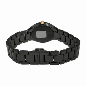 Rado True Thinline Black Ceramic Ladies Watch R27742152