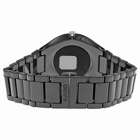Rado True Thinline Black Dial Black Ceramic Men's Watch R27741712