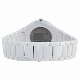 Rado True Thinline Mother of Pearl Dial White Ceramic Men's Watch R27957902