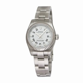 Rolex Lady Oyster Perpetual White Diamond Dial Ladies Watch 176234WRDO