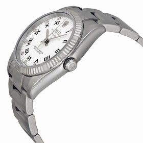 Rolex Air King White Diamonds Dial Automatic Men's Watch 114234WDO