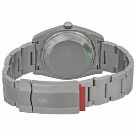 Rolex Airking Blue Concentric Arabic Dial Domed Bezel Men's Watch 114200BLCOAO