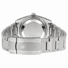 Rolex Airking White Roman Dial Fluted Bezel Men's Watch 114234WRO