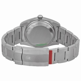 Rolex Oyster Perpetual White Roman Numeral Dial Domed Bezel Men's watch 114200WRO