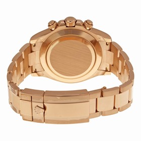 Rolex Cosmograph Daytona Rose Champagne Dial 18k Rose Gold Bracelet Men's Watch 116505PSO