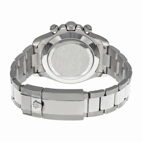 Rolex Cosmograph Daytona Silver Arabic Dial Oyster Bracelet 18k White Gold Men's Watch 116509SAO