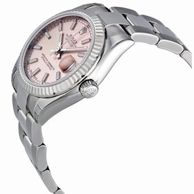 Rolex Datejust 18k White Gold Fluted Bezel Ladies Watch 178274PSO
