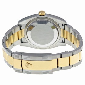 Rolex Datejust Automatic Mother of Pearl Diamond Dial Steel and 18K Yellow Gold Watch 116203BKMDO