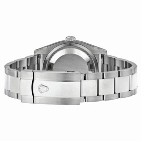 Rolex Datejust Automatic Silver Floral Dial Stainless Steel Ladies Watch 116200SFAO