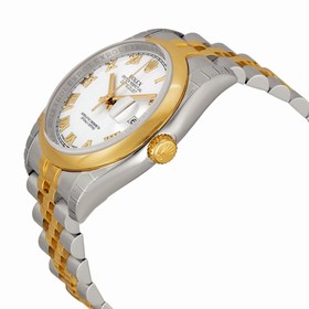 Rolex Datejust White Dial Automatic Stainless Steel and 18K Yellow Gold Men's Watch 116203WRJ