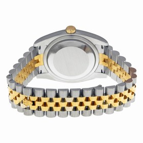 Rolex Datejust White Dial Automatic Stainless Steel and 18K Yellow Gold Men's Watch 116203WRJ