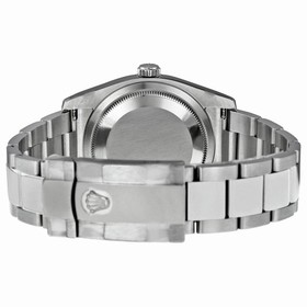 Rolex Datejust Black Dial Stainless Steel Bracelet Men's Watch 116234BKSO