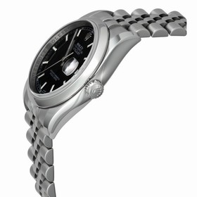 Rolex Datejust Black Index Dial Jubilee Bracelet Men's Watch 116200BKSJ