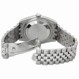 Rolex Datejust Black Index Dial Jubilee Bracelet Men's Watch 116200BKSJ