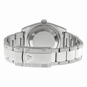 Rolex Datejust Black Index Dial Oyster Bracelet Men's Watch 116200BKSO