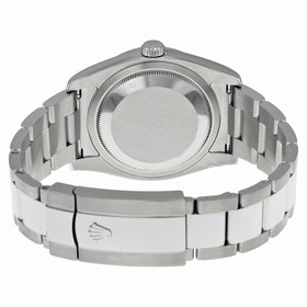 Rolex Datejust Blue Dial Automatic Diamond Bezel Steel Unisex Watch 116244BLSO