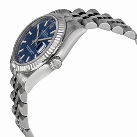 Rolex Datejust Blue Dial Automatic Stainless Steel Ladies Watch 178274BLSJ