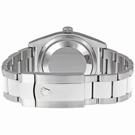 Rolex Datejust Blue Dial Automatic White Gold Bezel Stainless Steel Ladies Watch 116234BLRO