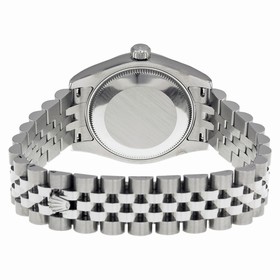 Rolex Datejust Blue Dial Jubilee Bracelet 18kt White Gold Fluted Bezel Unisex Watch 178274BLRJ