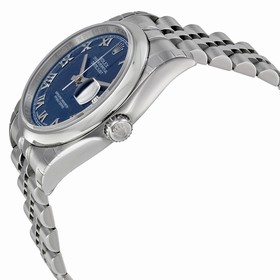 Rolex Datejust Blue Dial Stainless Steel Jubilee Bracelet Men's Watch 116200BLRJ