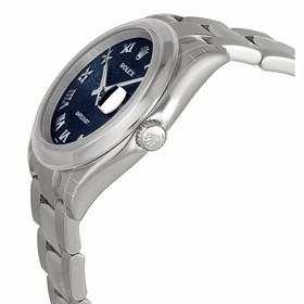 Rolex Datejust Blue Jubilee Roman Dial Oyster Bracelet Men's Watch 116200BLJRO