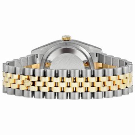 Rolex Datejust Champagne Automatic Stainless Steel and 18K Yellow Gold Men's 116203CDJ