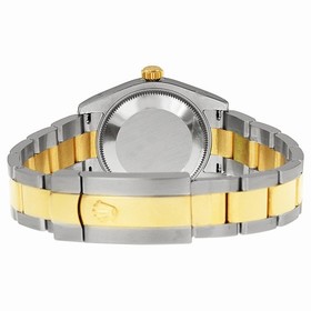 Rolex Datejust Champagne Index Dial Oyster Bracelet Two Tone Unisex Watch 178243CSO