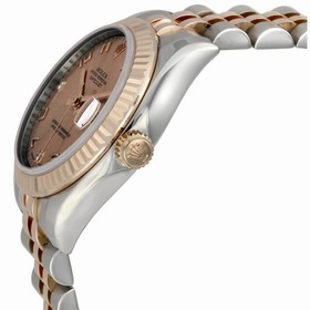 Rolex Datejust Gold Dust Roman Diamond Dial 18k Rose Gold Jubilee Bracelet Unisex Watch 178271GDDJ