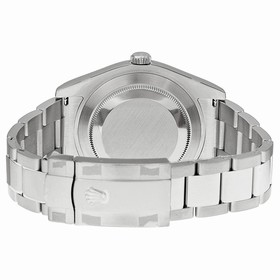 Rolex Datejust II White Dial 18k White Gold Stainless Steel Oyster Bracelet Men's Watch 116334WSO