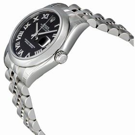 Rolex Datejust Black Dial Automatic Stainless steel Ladies Watch 178240BKRJ