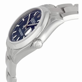 Rolex Datejust Blue Index Dial Oyster Bracelet Unisex Watch 178240BLSO