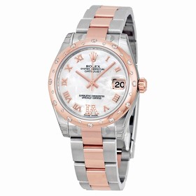 Rolex Datejust Lady 31 Mother of Pearl Steel and 18K Rose Gold Ladies Watch 178341MRDO