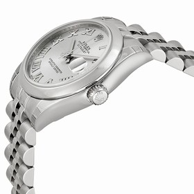 Rolex Datejust Silver Dial Automatic Stainless Steel Ladies Watch 178240SRJ