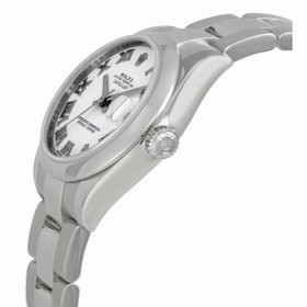 Rolex Datejust White Roman Dial Oyster Bracelet Unisex Watch 178240WRO