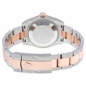 Rolex Datejust Pink Dial Automatic Stainless Steel and 18kt Rose Gold Ladies Watch 178241PDO
