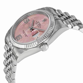 Rolex Oyster Perpetual Datejust Floral Dial Ladies Watch 116234PAFJ