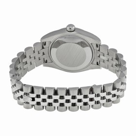 Rolex Datejust Pink Index Dial Jubilee Bracelet 18k White Gold Fluted Bezel Unisex Watch 178274PSJ