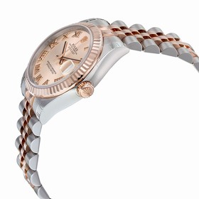 Rolex Datejust Pink Roman Dial Steel and 18kt Pink Gold Ladies Watch 178271PRJ