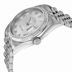 Rolex Datejust Silver Dial Automatic Stainless Steel Watch 116234SRJ