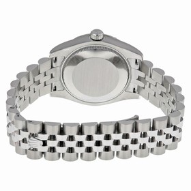 Rolex DateJust Silver Dial Stainless Steel Ladies Watch 178344SJDJ