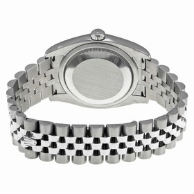 Rolex Datejust Silver Diamond Jubilee Bracelet Fluted Bezel Men's Watch 116234SDJ