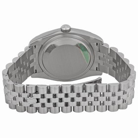 Rolex Datejust Silver Jubilee Diamond Dial Jubilee Bracelet 18k White Gold Fluted Bezel Men's Watch 116234SJDJ