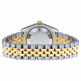 Rolex Datejust White Dial Automatic Stainless Steel and 18kt Yellow Gold Ladies Watch 178313WRJ