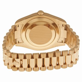 Rolex Day-Date II Champagne Dial Automatic 18kt Rose Gold President Men's Watch 218235CRP