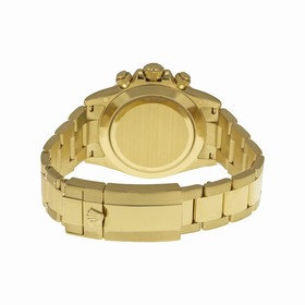 Rolex Daytona Automatic Chronograph Champagne Dial 18kt Yellow Gold Men's Watch 116528CBKSO