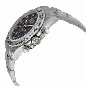 Rolex Daytona Black Arabic Dial Oyster Bracelet 18k White Gold Men's Watch 116509PSO