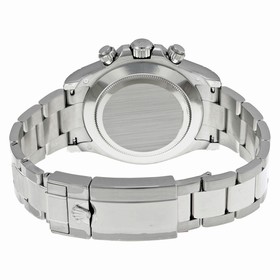 Rolex Daytona Black Arabic Dial Oyster Bracelet 18k White Gold Men's Watch 116509PSO